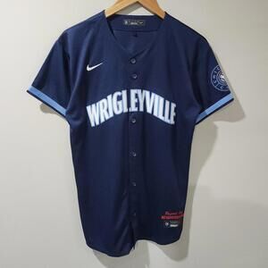 Nike Chicago Cubs Wrigleyville City Connect Jersey #27 Seiya Suzuki Youth XL